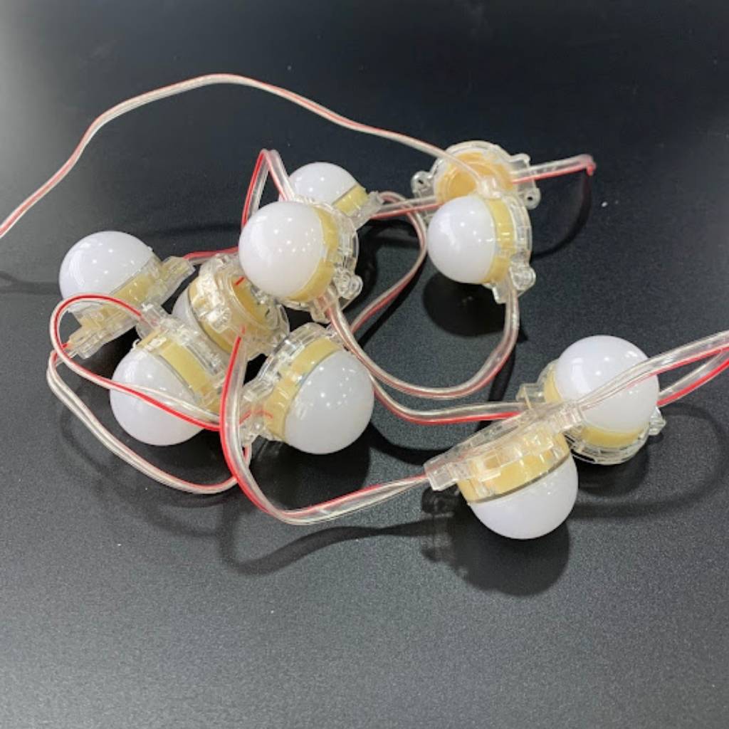 Tổng đại lý Led bát 30mm đầu đục 24V trắng ấm ATX