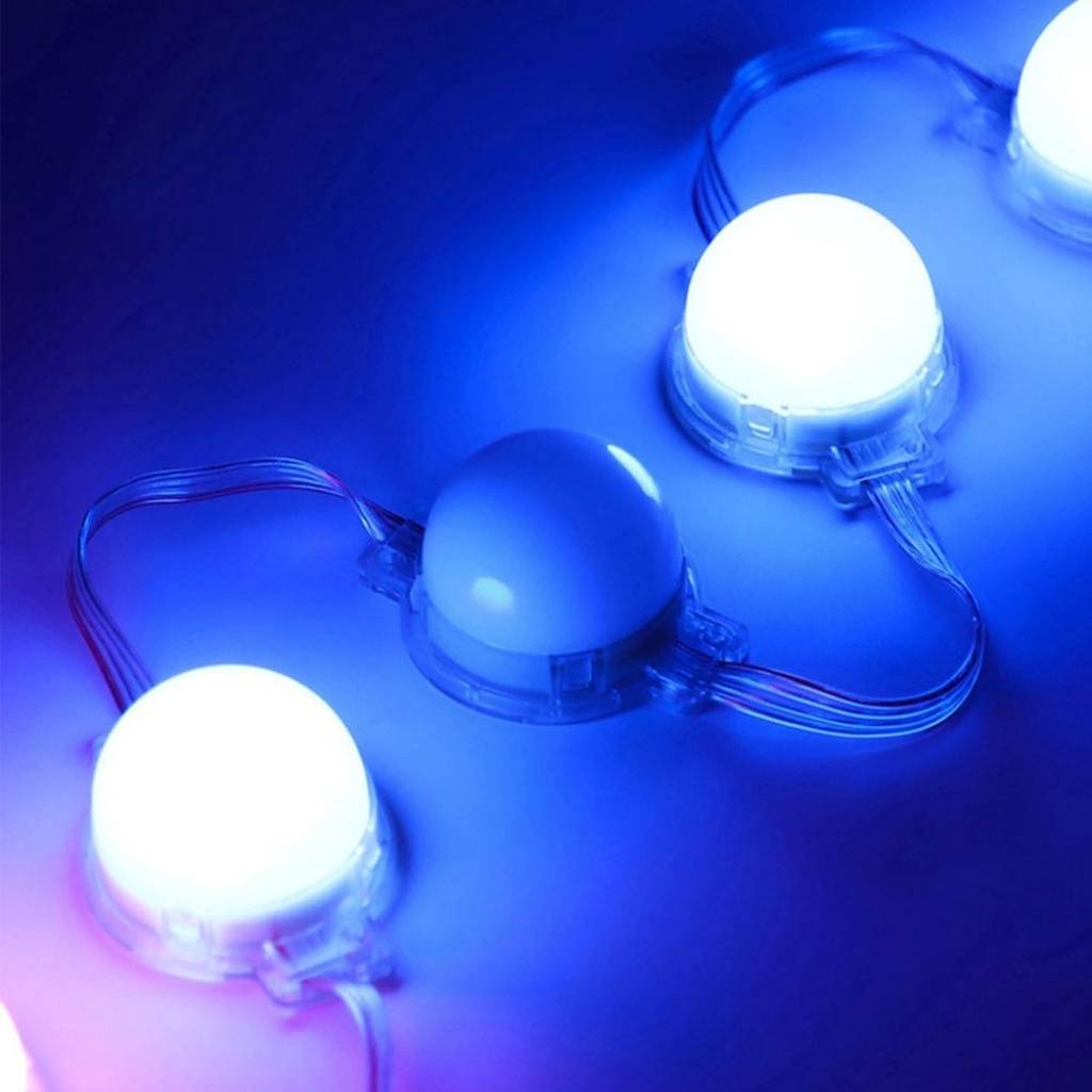 Tổng kho Led bát 50mm Full color IC 8206 đầu đục ATX