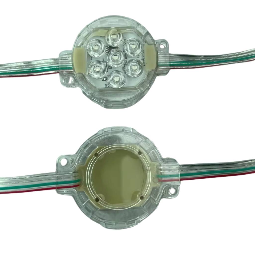 Tổng đại lý Led bát 50mm Full color IC 8206 đầu trong ATX