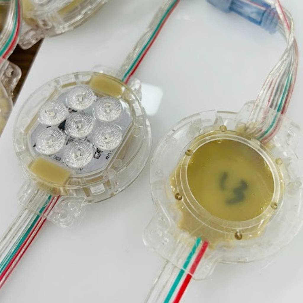 Led bát 50mm Full color IC 8206 đầu trong ATX