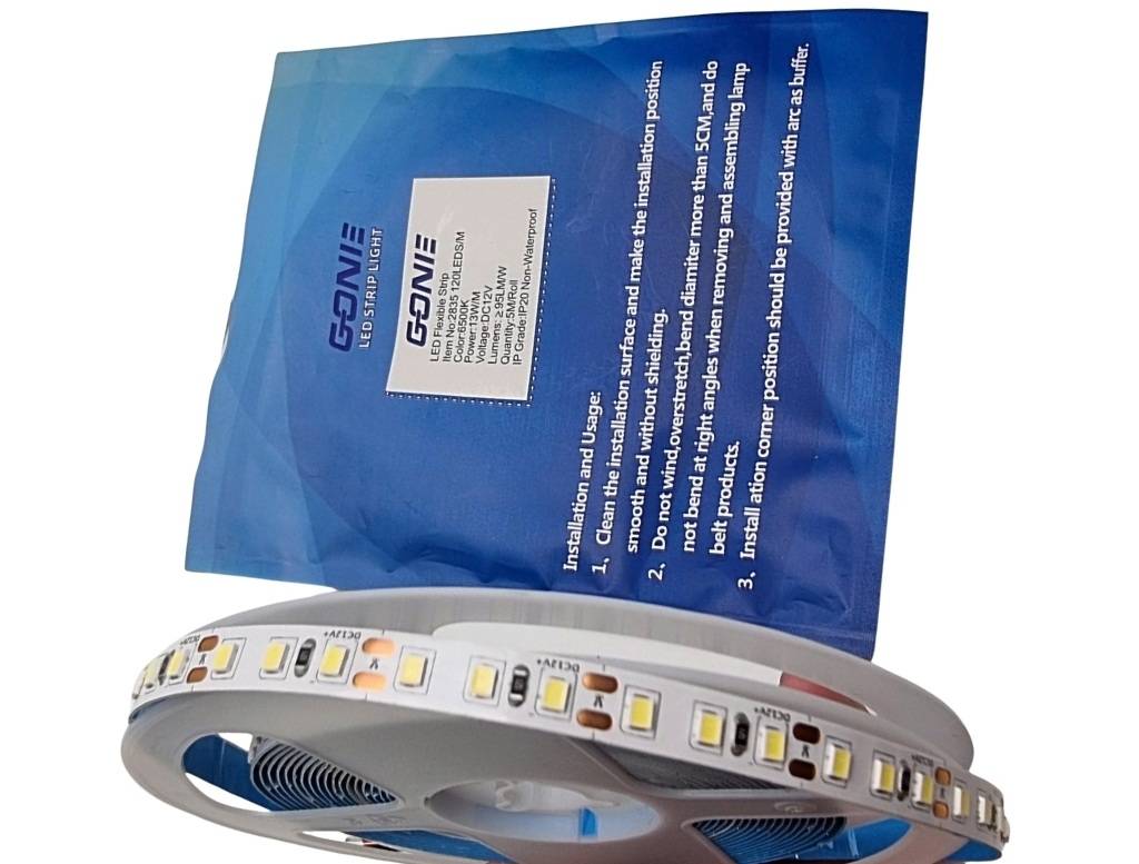 Tổng kho Led dây dán 2835 12V 120 Led 6500K GONIE