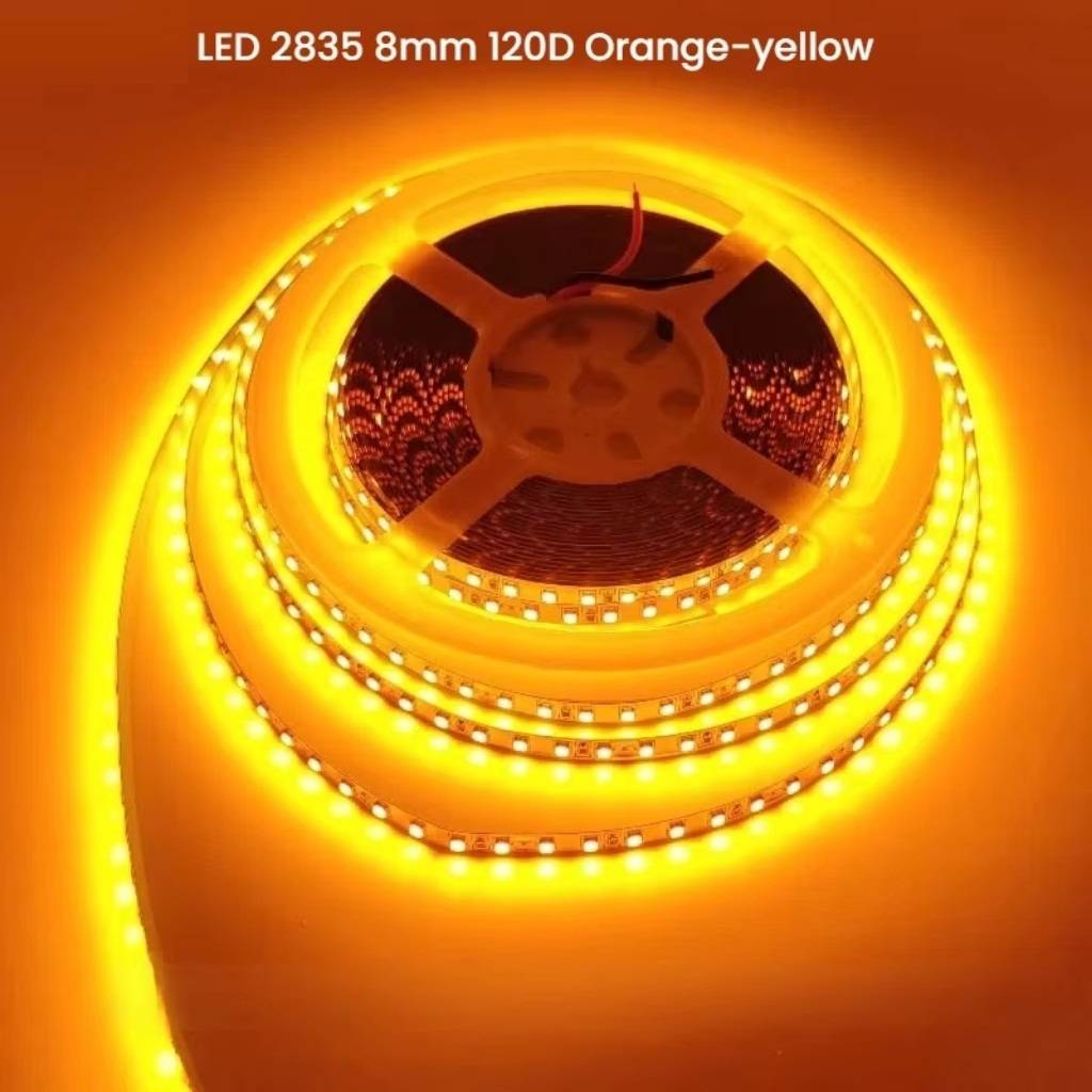 Tổng kho Led dây dán 2835 12V 120 Led cam