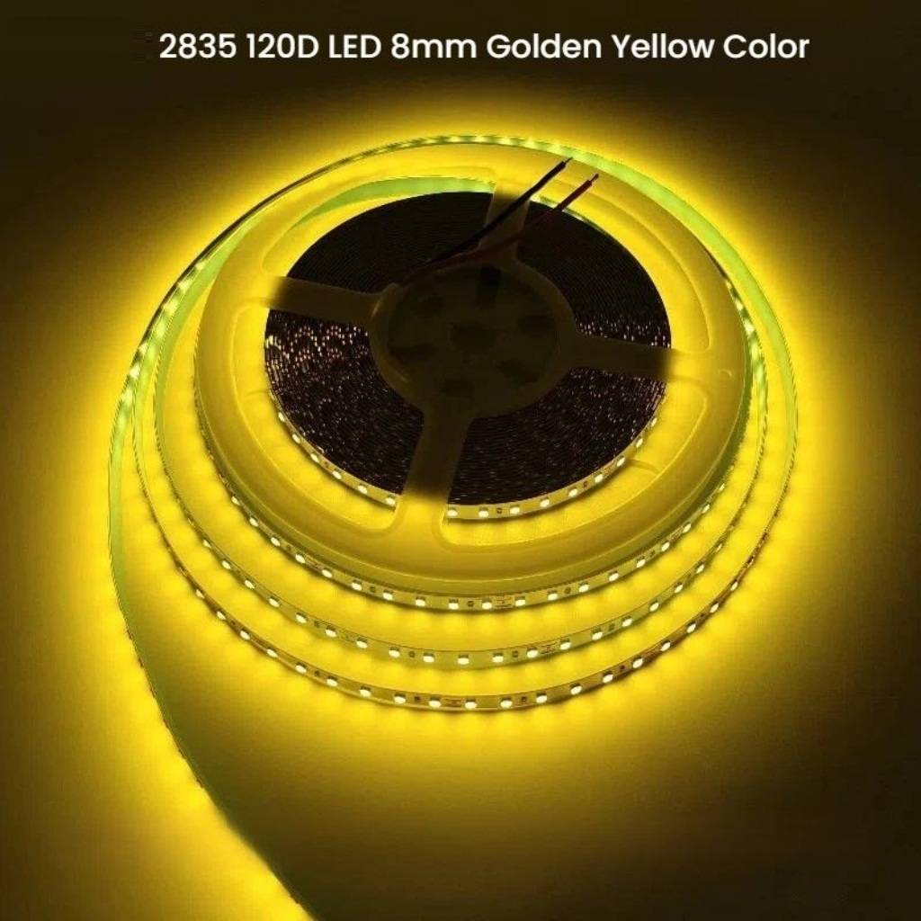 Tổng kho Led dây dán 2835 12V 120 Led vàng LS13