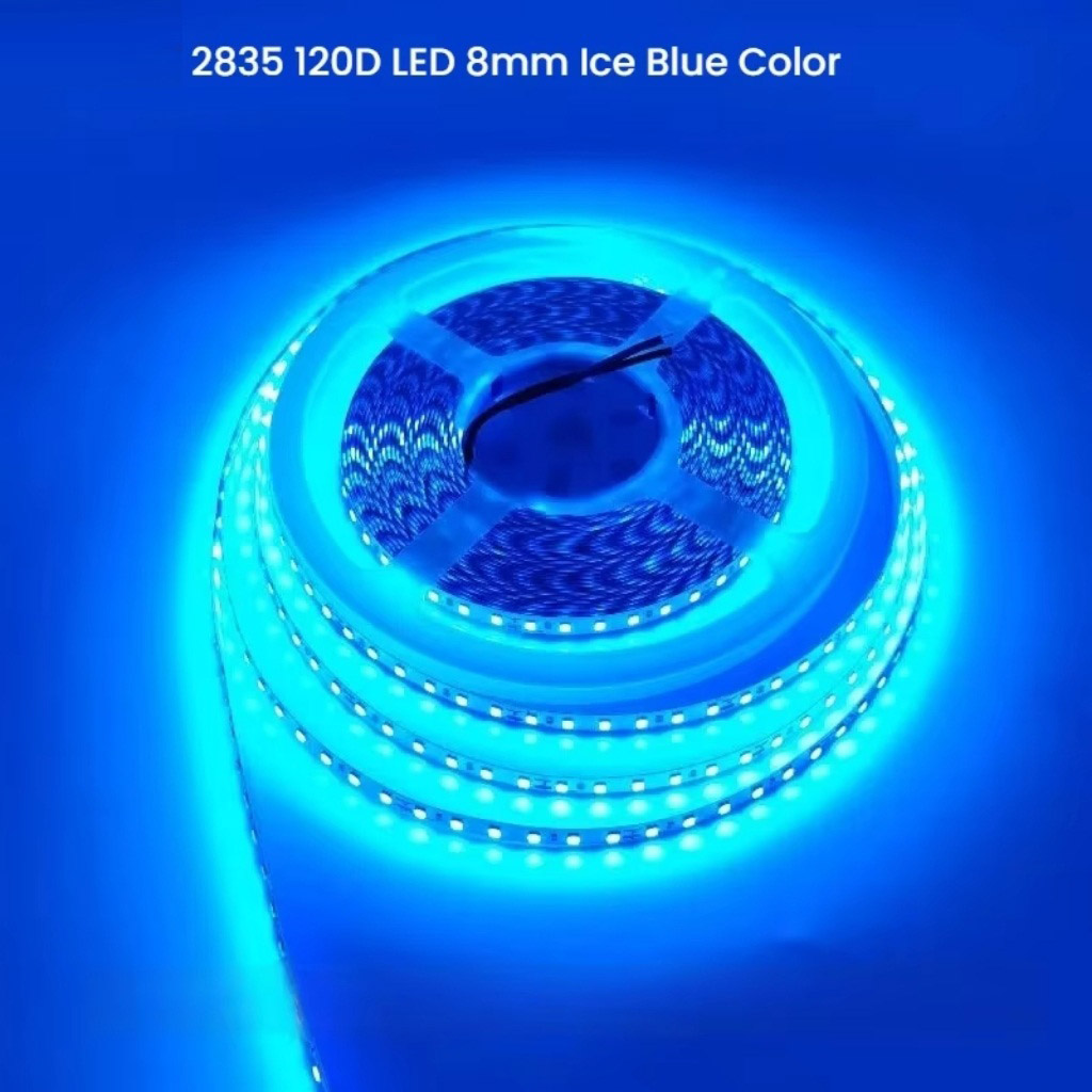 Tổng kho Led dây dán 2835 12V 120 Led xanh băng