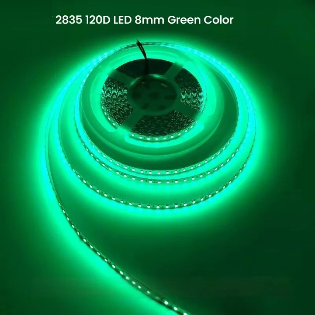 Nhà phân phối Led dây dán 2835 12V 120 Led xanh lá
