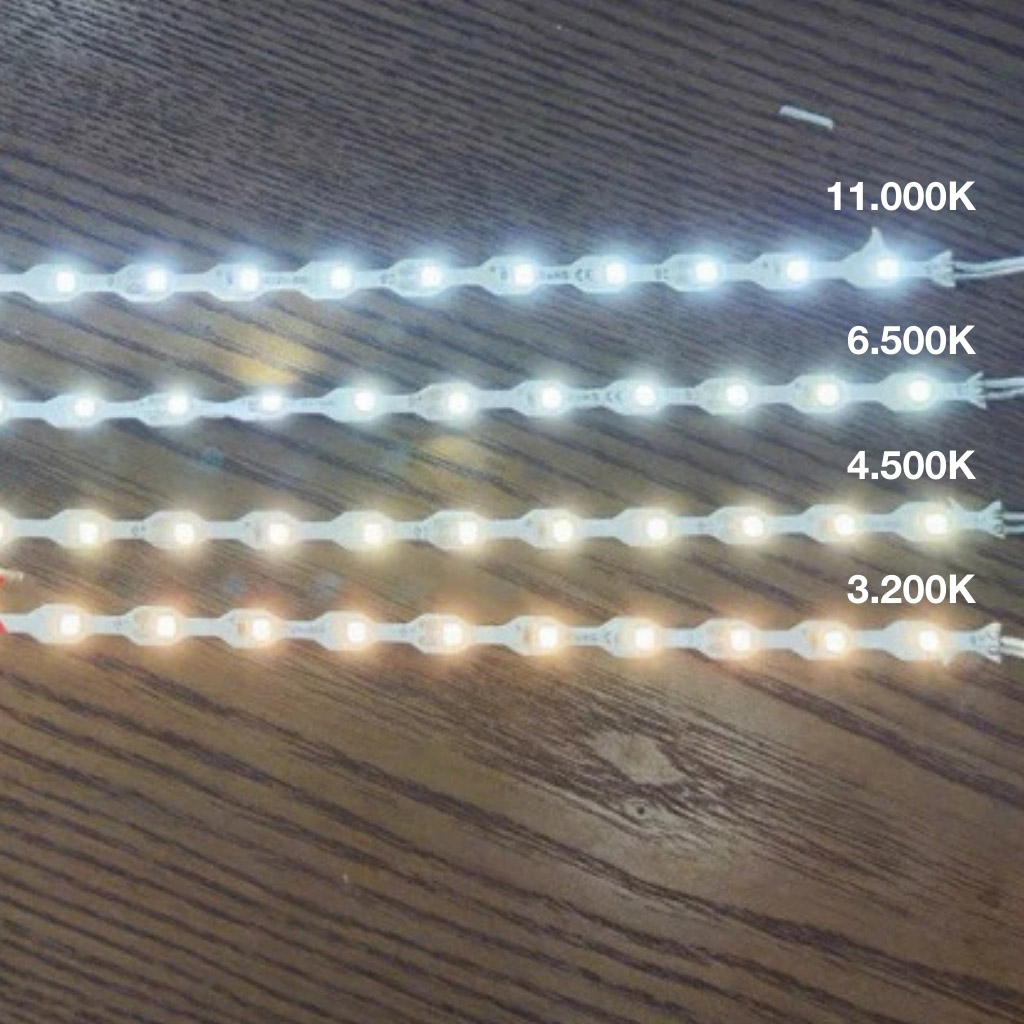 Tổng kho Led dây dán ziczac 12V 60 led trắng 6500K LIXIN ngoài trời