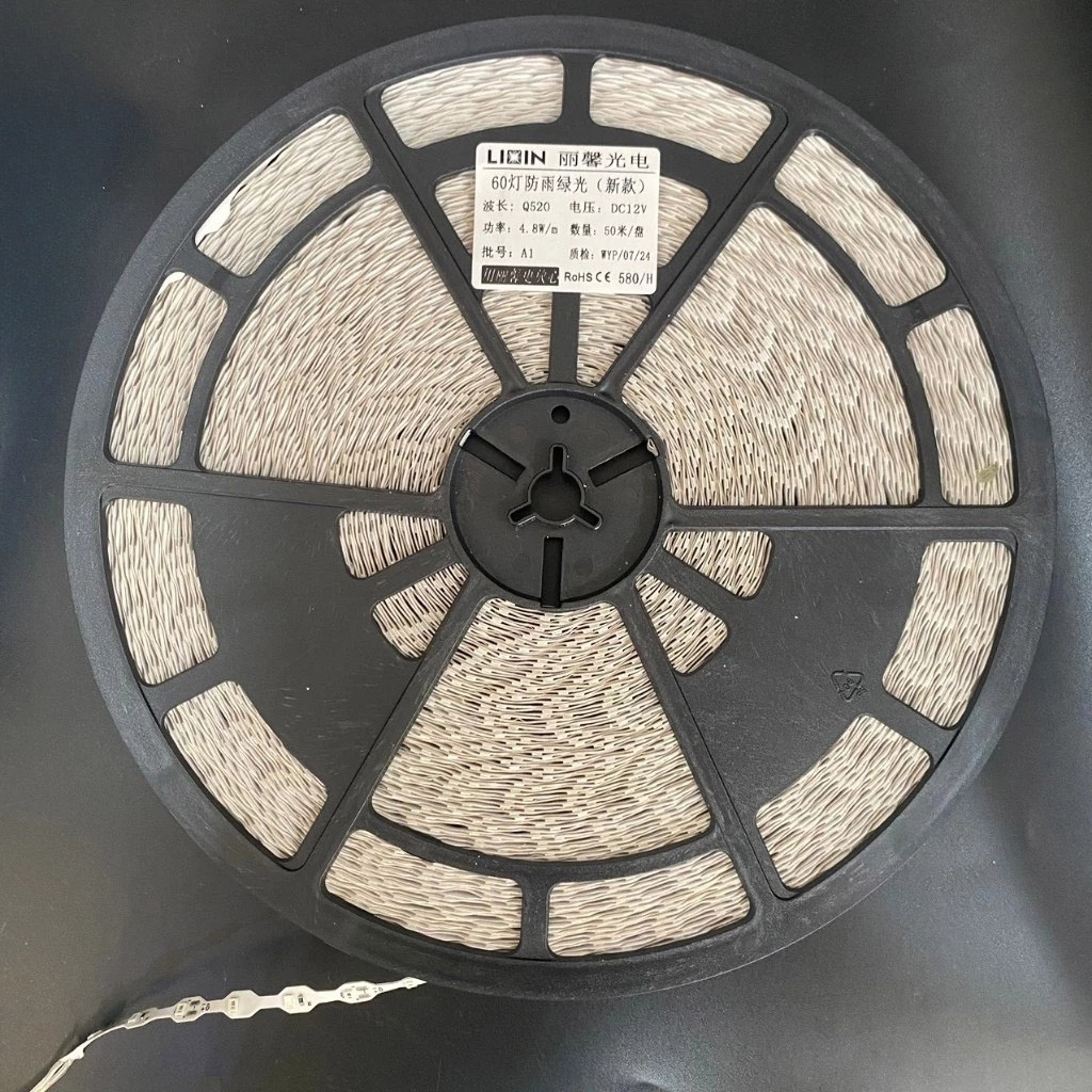 Tổng đại lý Led dây dán ziczac 12V 60 led xanh lá LIXIN ngoài trời LS39