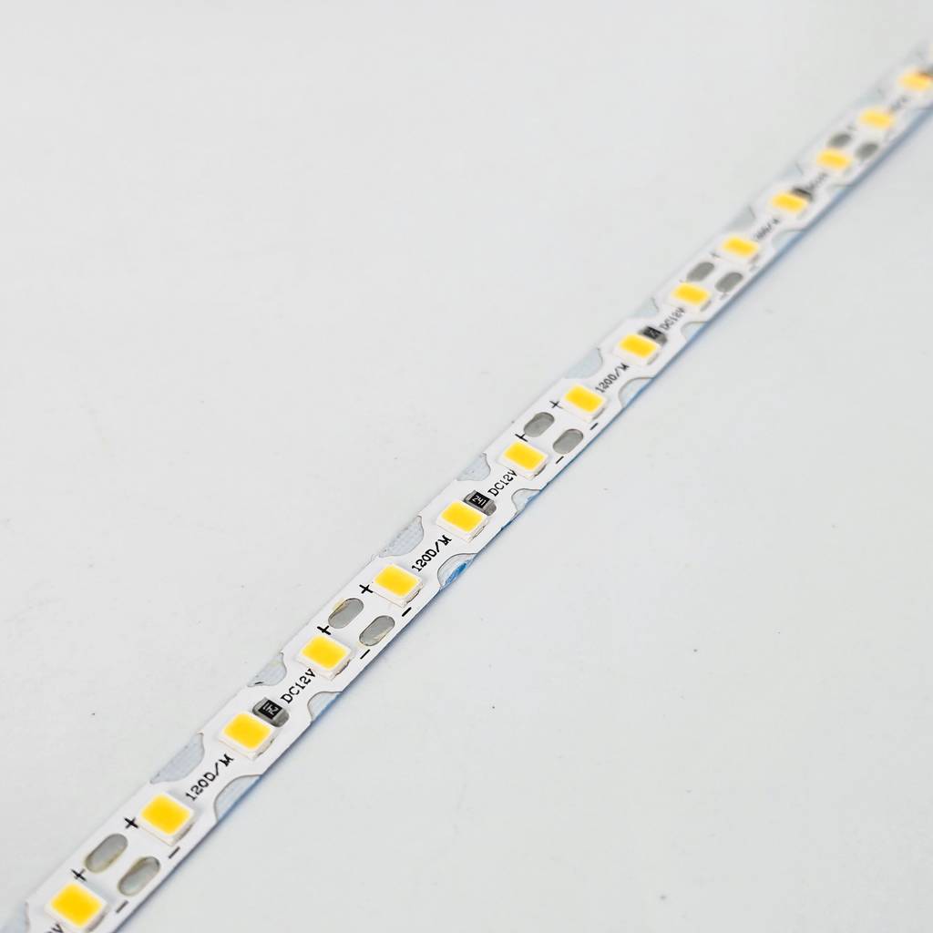 Tổng kho Led dây dán ziczac 2835 12V 120 Led trắng ấm
