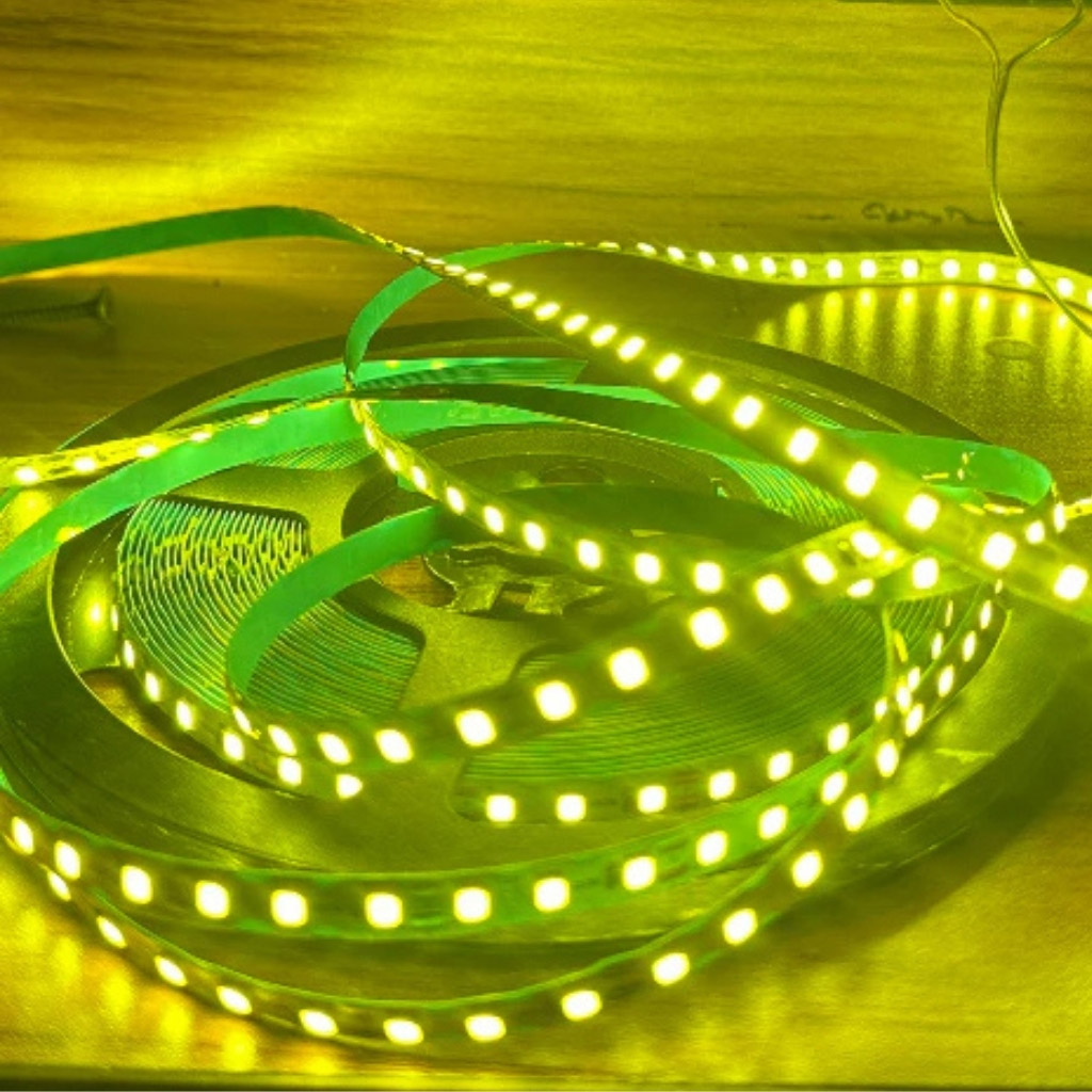 Tổng đại lý Led dây dán ziczac 2835 12V 120 Led vàng chanh