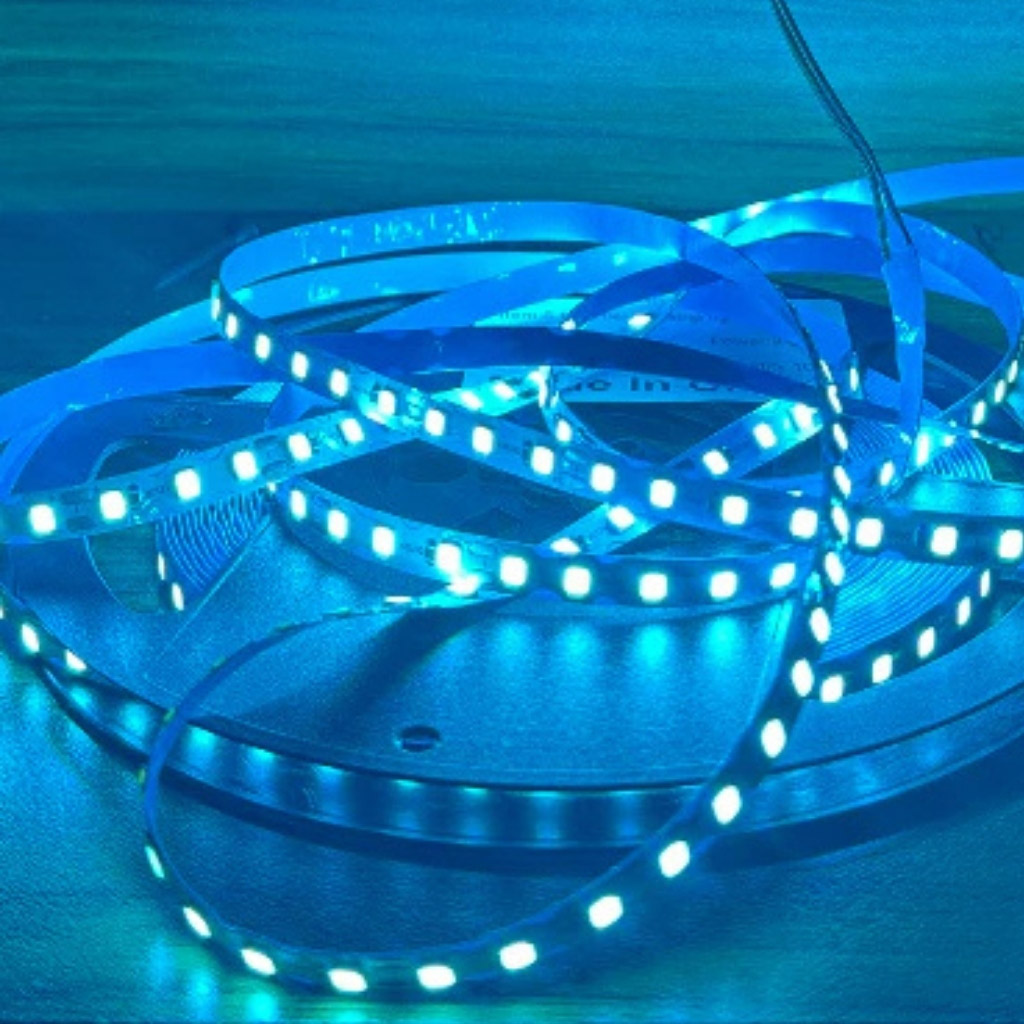 Tổng đại lý Led dây dán ziczac 2835 12V 120 Led xanh ngọc LS31