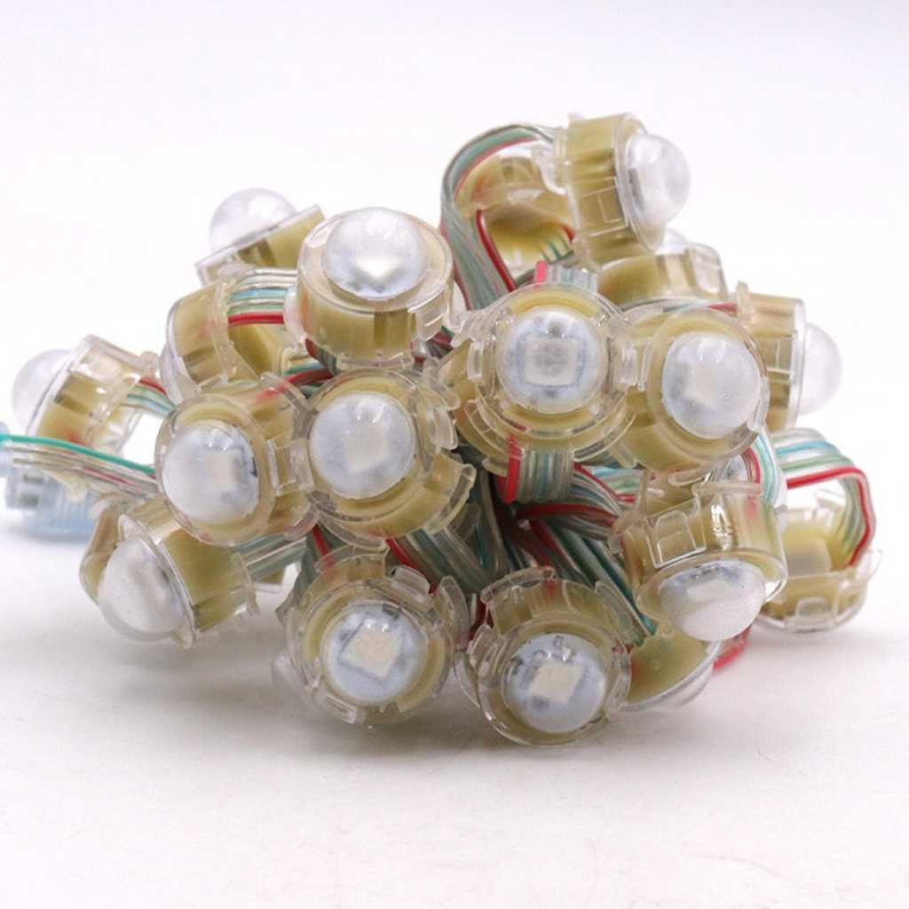 Tổng kho Led đúc F20 Full color IC 8208 12V