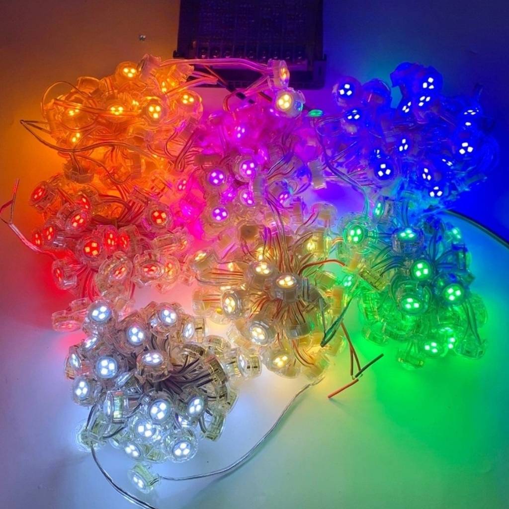 Nhà phân phối Led đúc F20 hồng