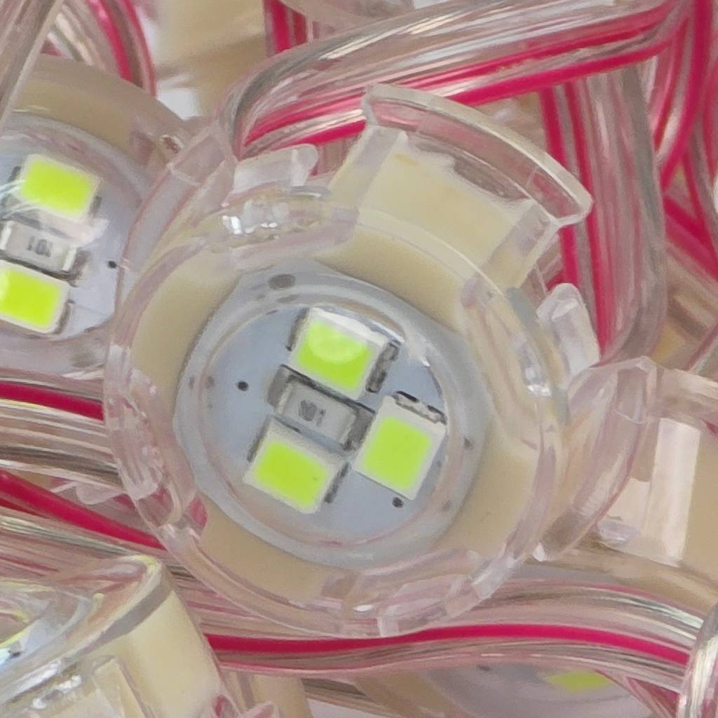 Tổng đại lý Led đúc F20 xanh lá