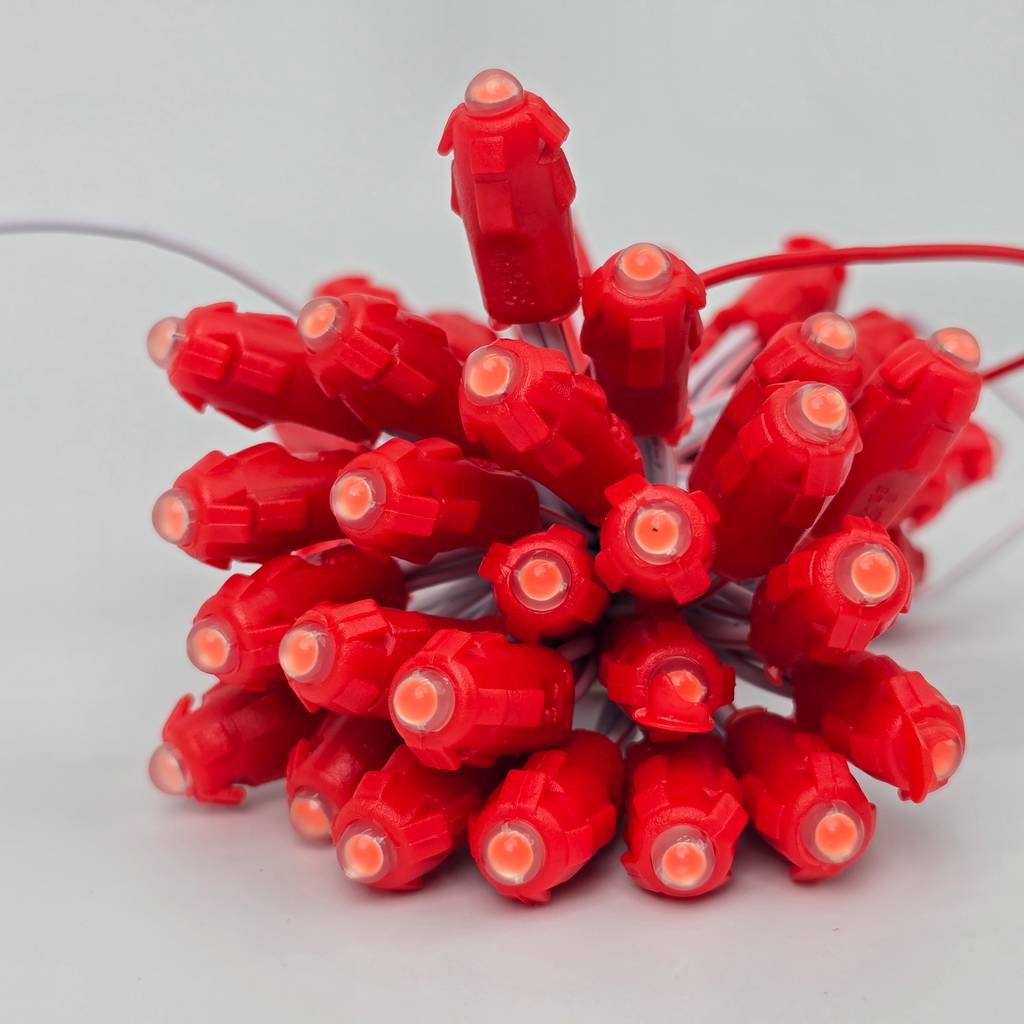 Led đúc F5 12V đỏ JHL đế 9mm chính hãng