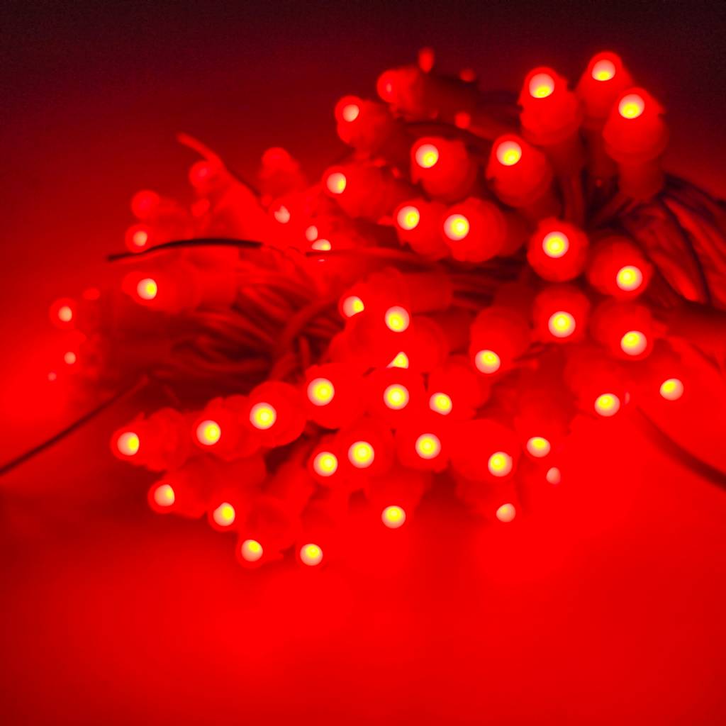 Led đúc F5 12V đỏ TYY đế 9mm chính hãng