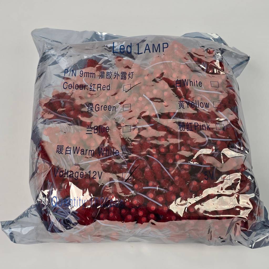 Led hắt module 5V đỏ TYY đế 9mm 4 bóng