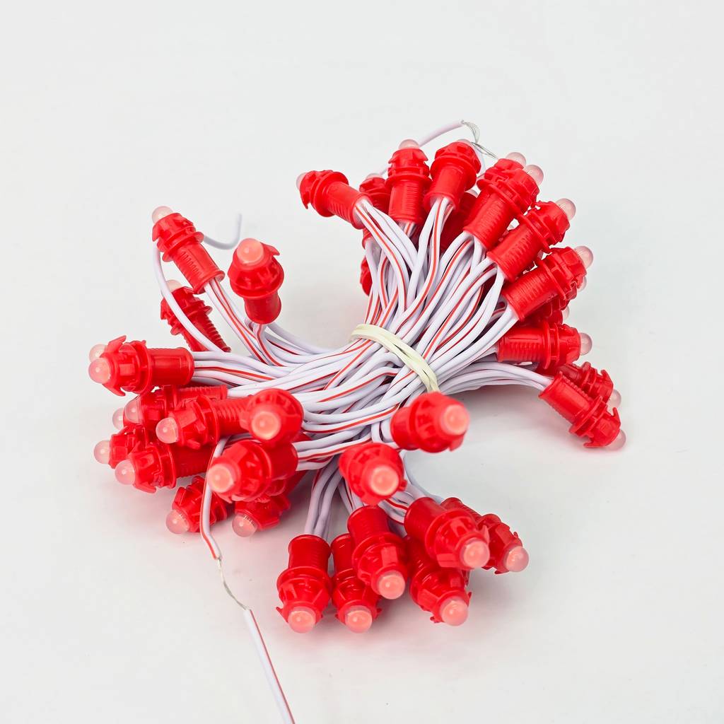 Tổng kho Led đúc F5 12V đỏ TYY đế 9mm