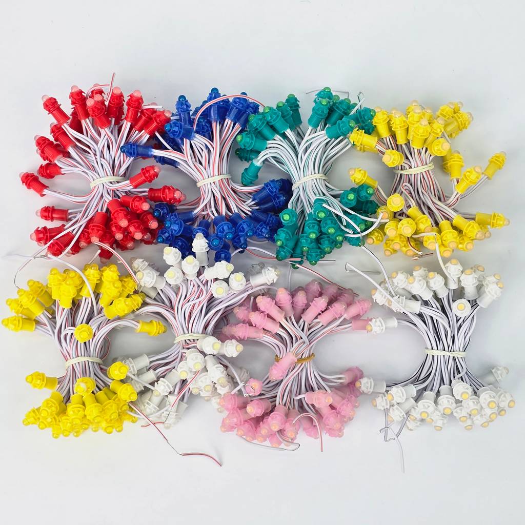 Giá sỉ Led đúc F5 12V đỏ TYY đế 9mm