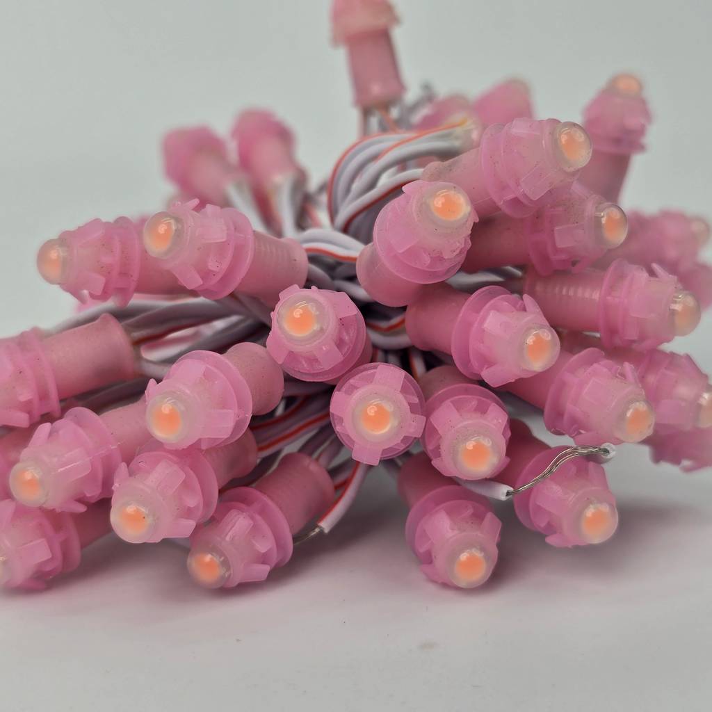 Led hắt module 5V hồng TYY đế 9mm 4 bóng