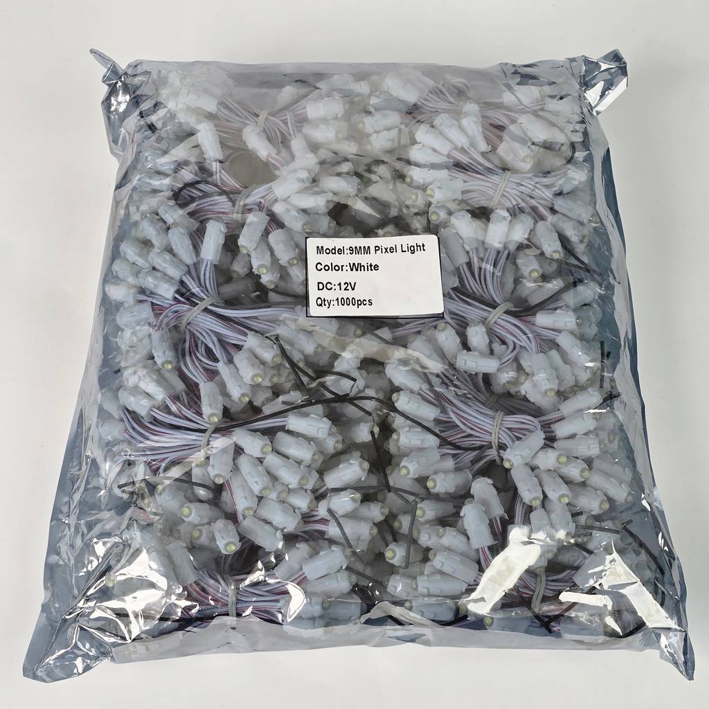 Led đúc F5 12V trắng JHL đế 9mm giá sỉ