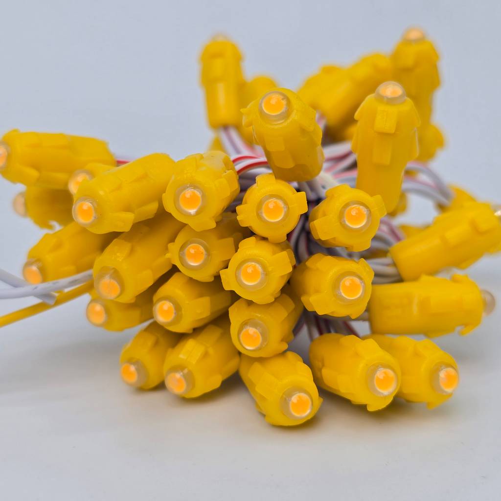 Led hắt module 5V vàng JHL đế 9mm 4 bóng