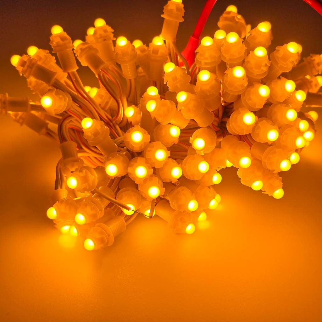 Kho Led đúc F5 12V vàng TYY đế 9mm