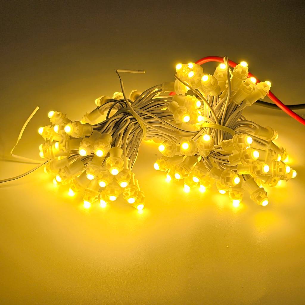 Giá sỉ Led đúc F5 12V vàng nắng TYY đế 9mm