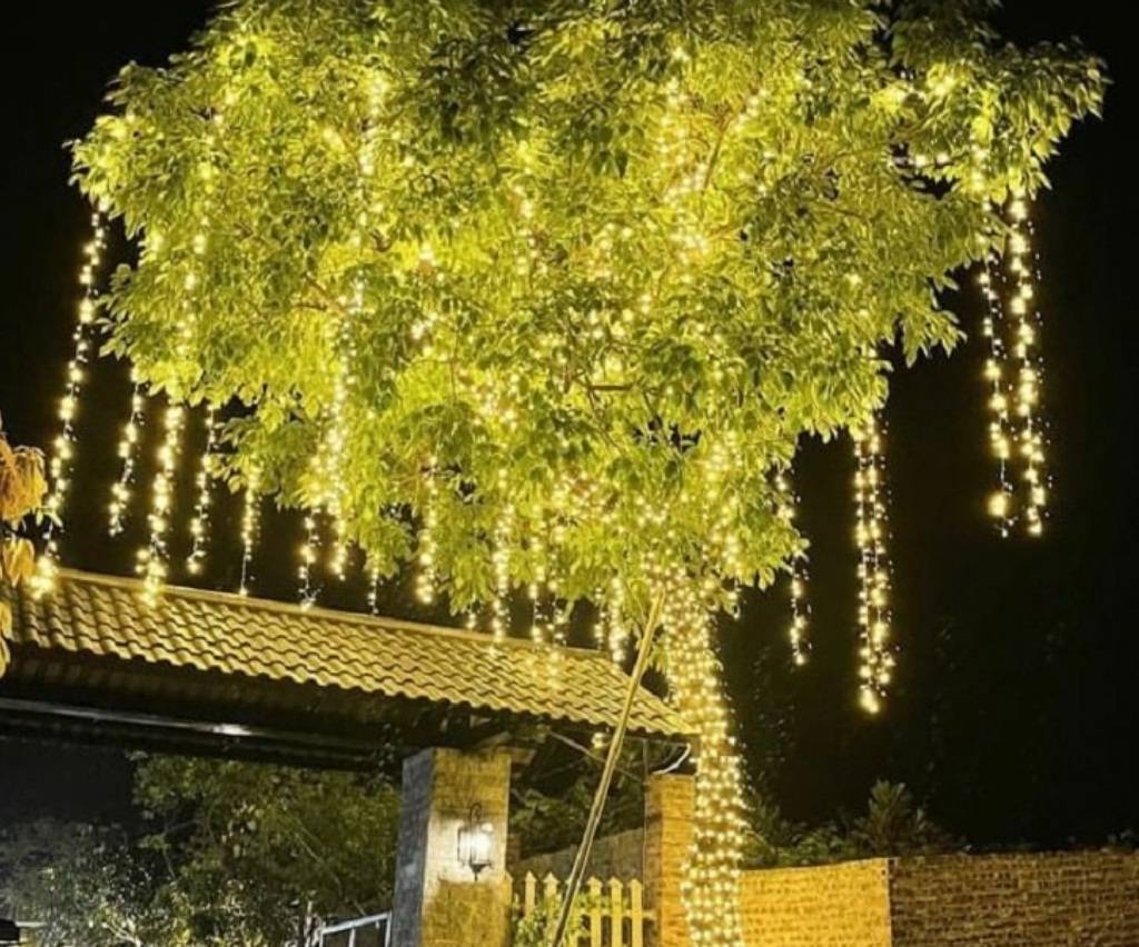 Led hắt module 5V vàng nắng TYY đế 9mm 4 bóng