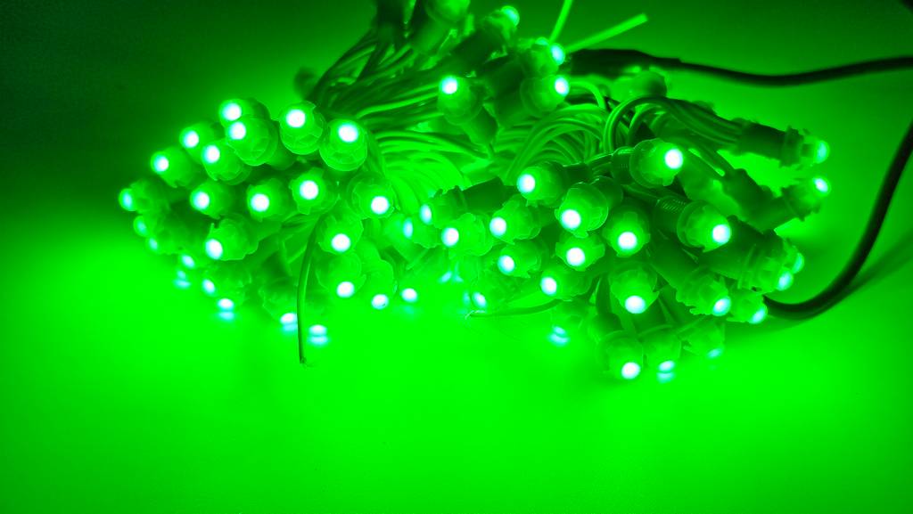 Led đúc F5 12V xanh lá TYY đế 9mm giá sỉ