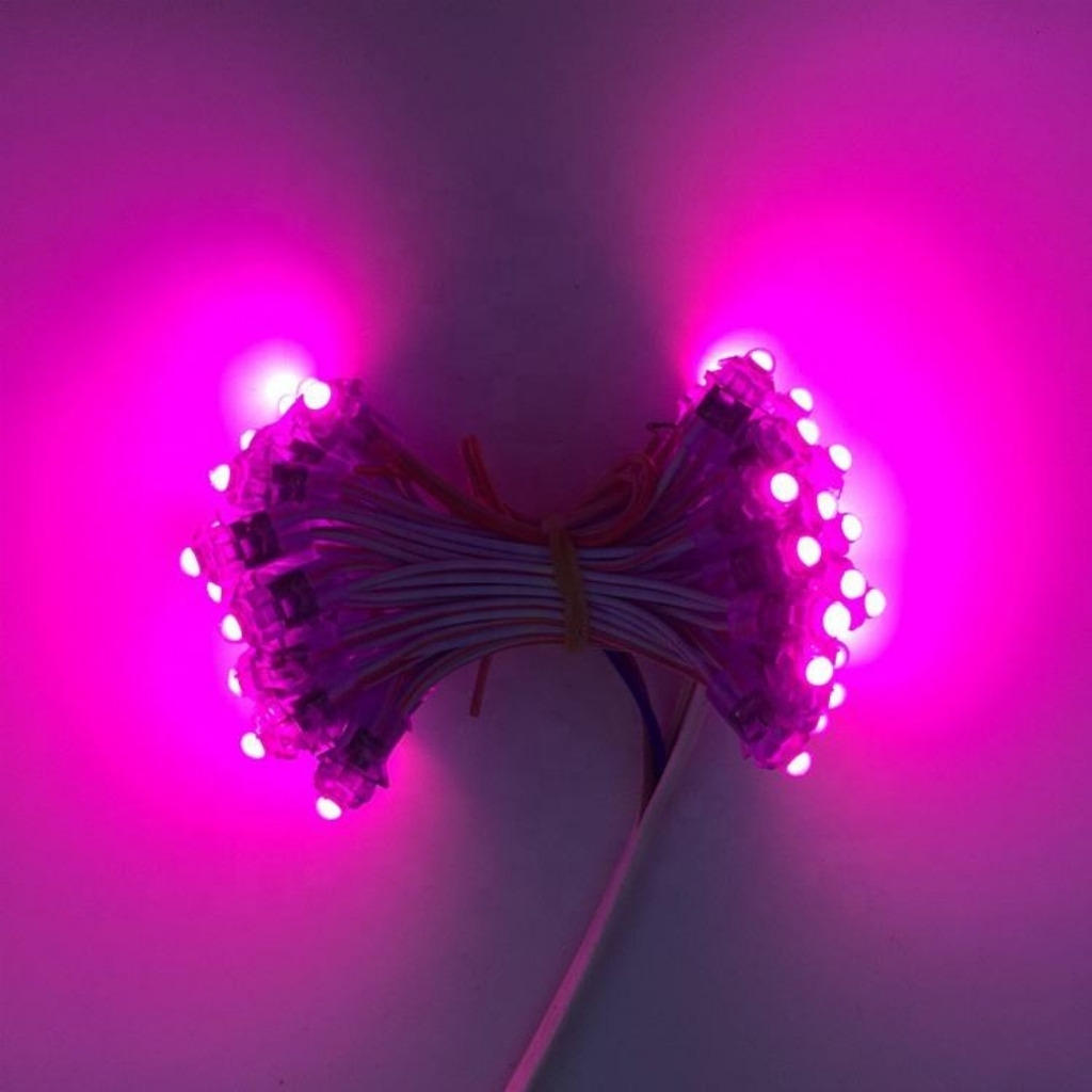 Tổng kho Led đúc F5 5V hồng đế 9mm có main