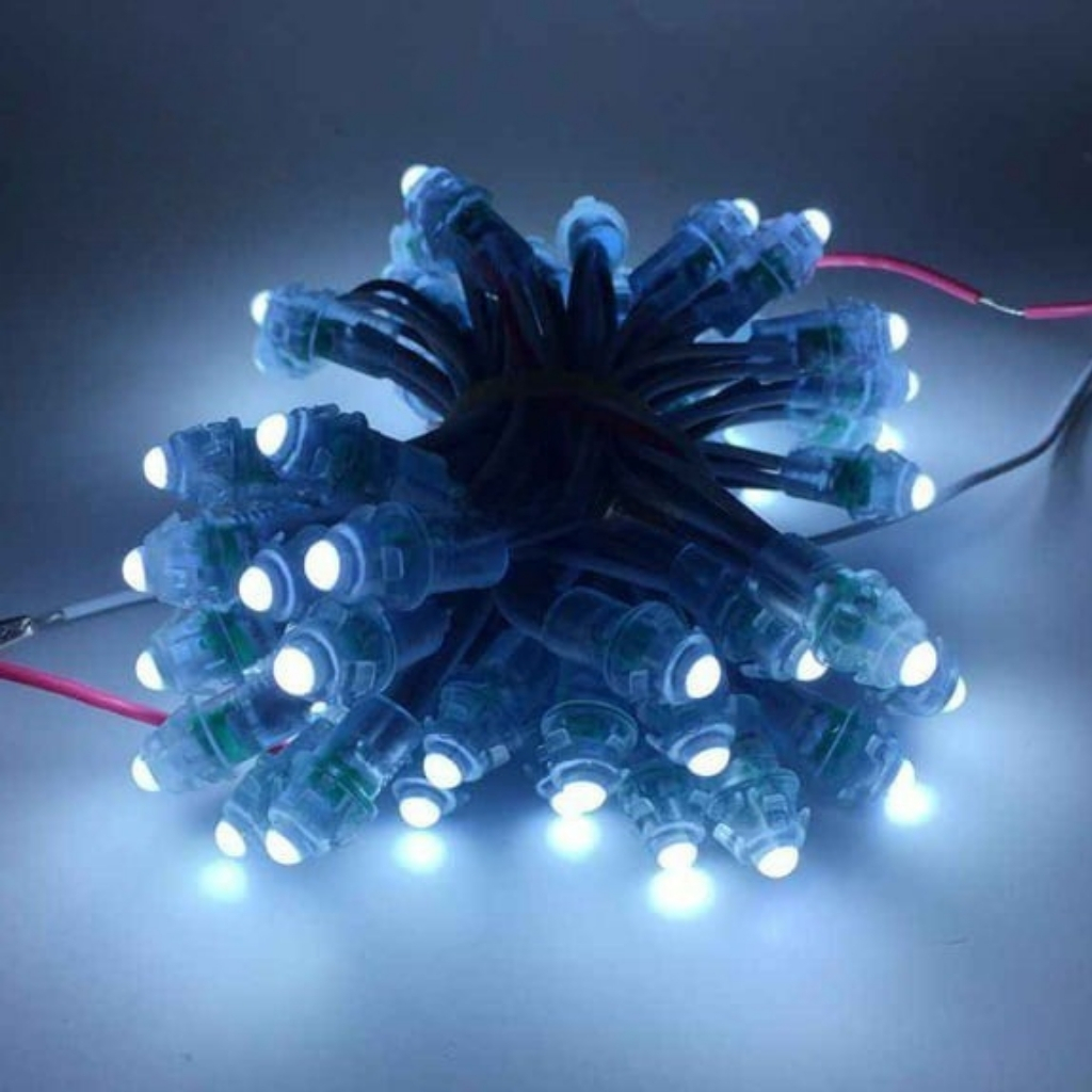 Led đúc F5 5V trắng đế 9mm có main chính hãng