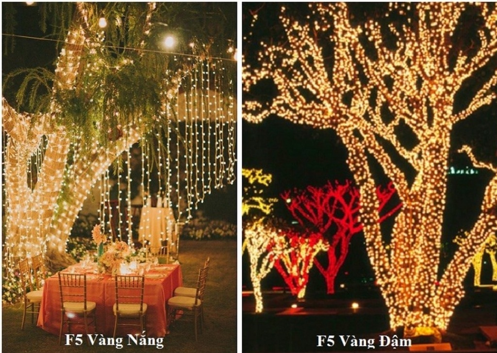 Giá sỉ Led đúc F5 5V vàng nắng đế 9mm có main