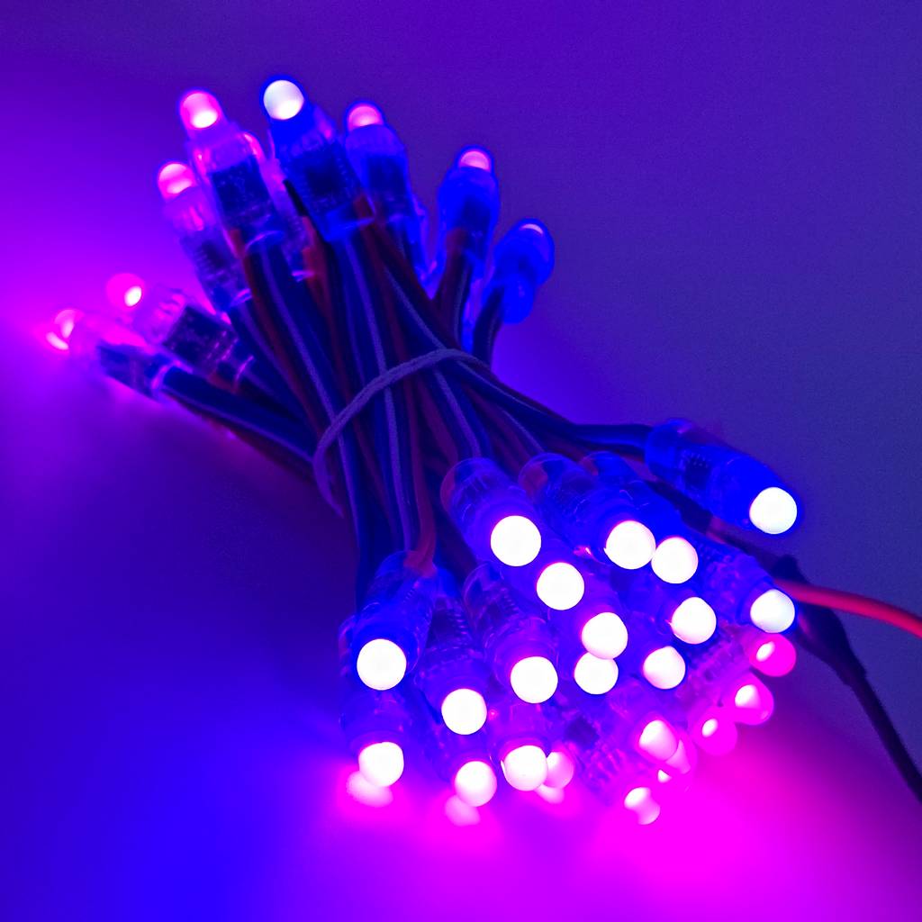 Tổng kho Led đúc F8 Full color IC 1916 5V