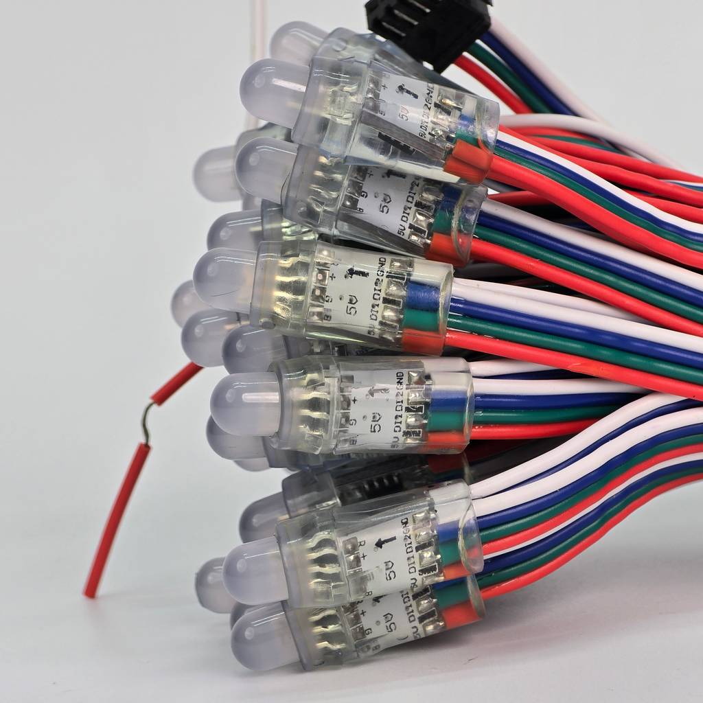 Tổng đại lý Led đúc F8 Full color IC 1935 5V