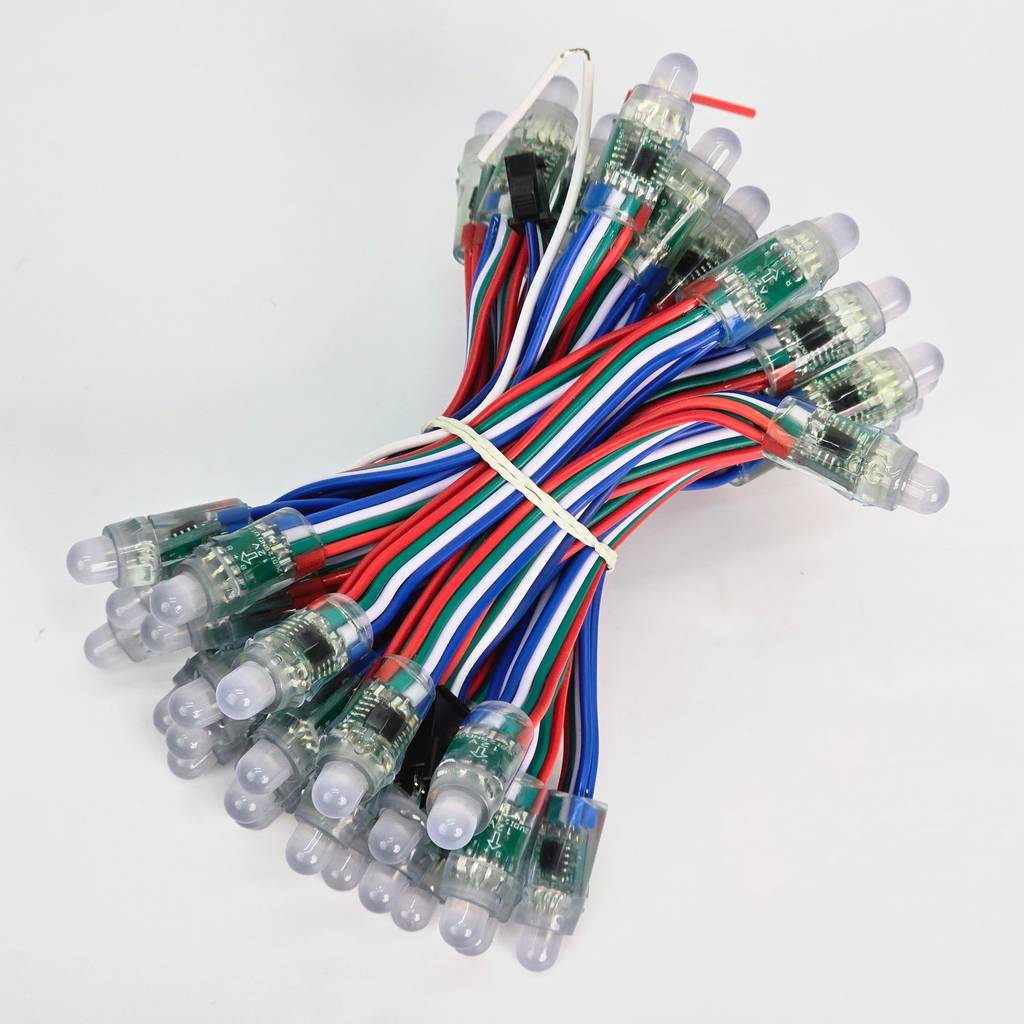 Tổng đại lý Led đúc F8 Full color IC 8206 12V