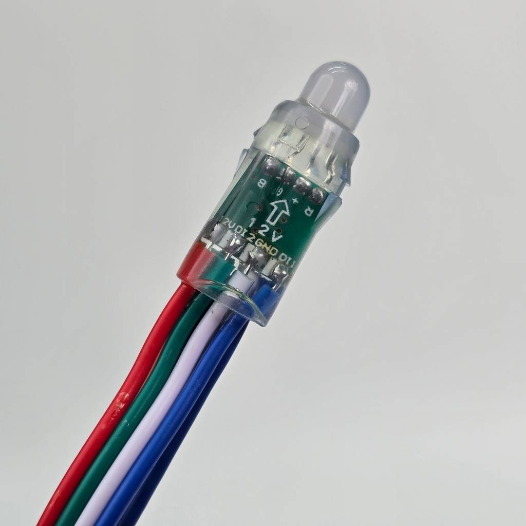 Nhà phân phối Led đúc F8 Full color IC 8206 12V