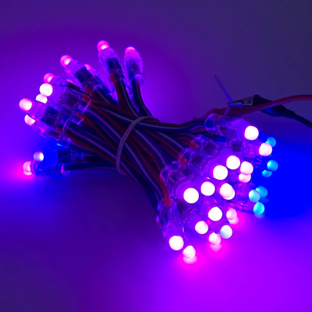 Kho Led đúc F8 Full color IC 8206 12V