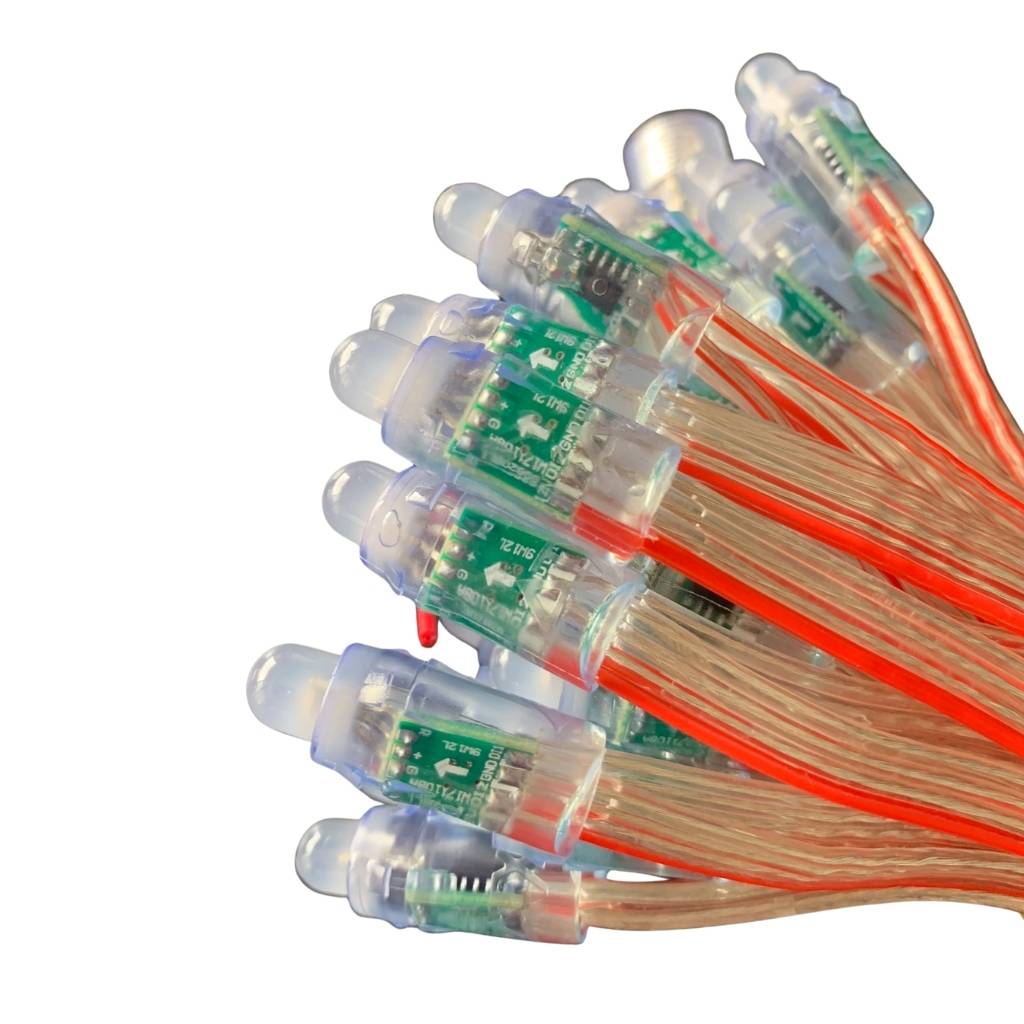 Tổng đại lý Led đúc F8 Full color IC 8208 12V ATX