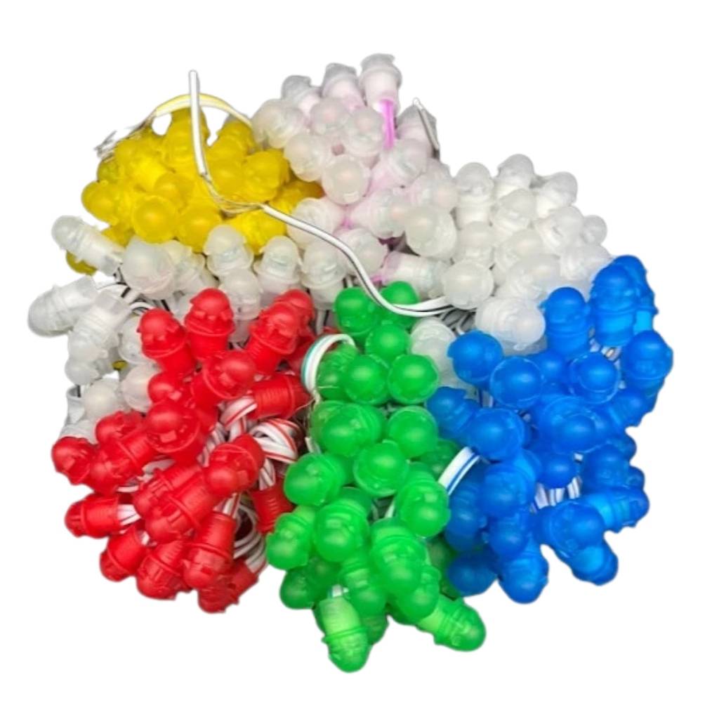 Tổng kho Led đúc F9 12V hồng SMD đế 9mm