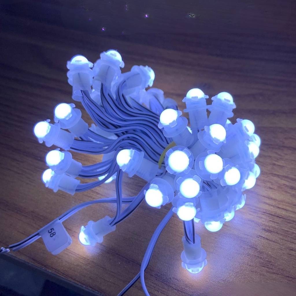 Tổng kho Led đúc F9 12V trắng SMD đế 9mm