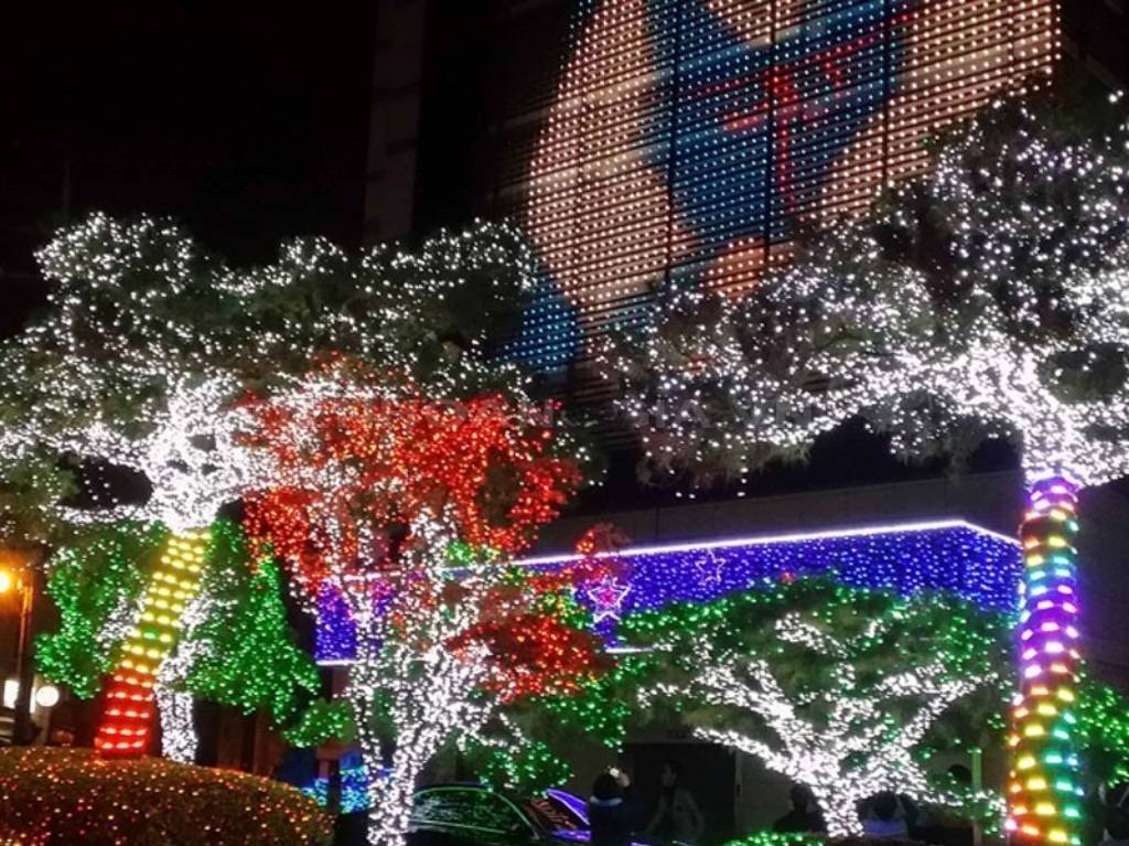 Led đúc module 5V xanh dương SMD đế 9mm 4 bóng