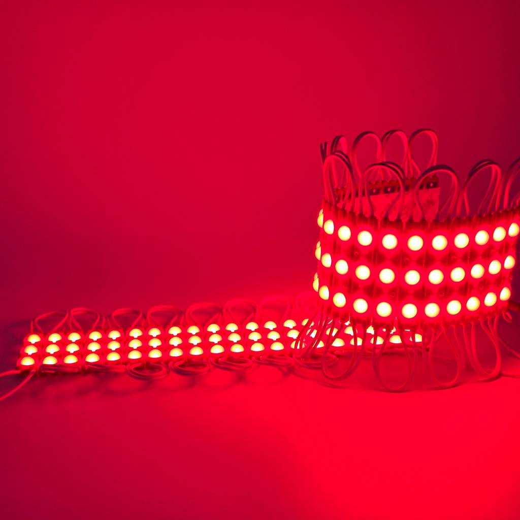 Tổng kho Led hắt module 3 bóng 6011 đỏ