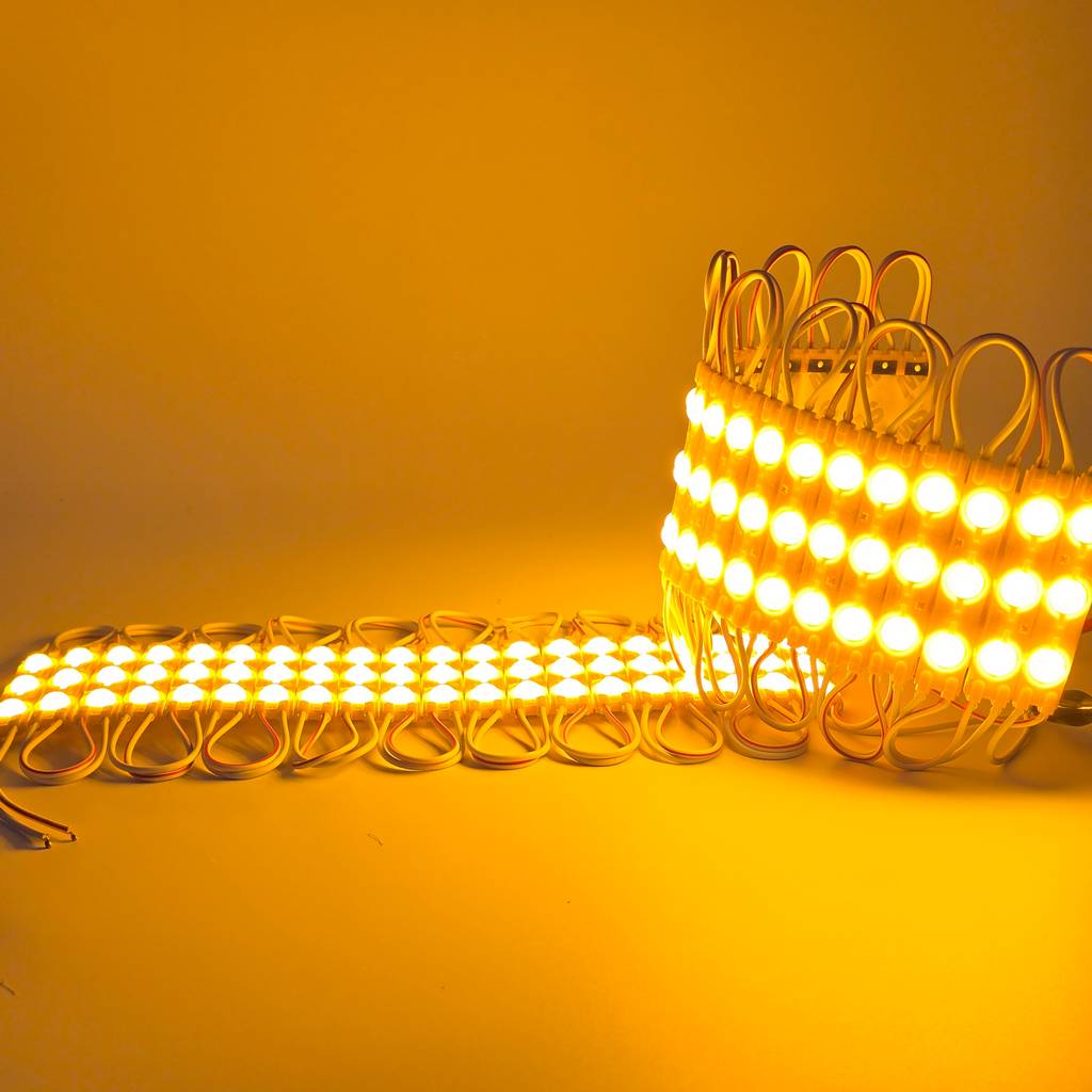 Led hắt module 3 bóng 6011 vàng