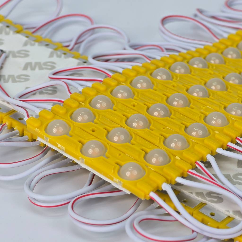 Led hắt module 3 bóng 6011 vàng giá sỉ