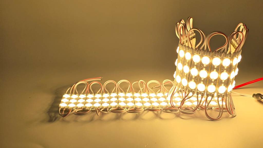 Tổng kho Led hắt module 3 bóng 6011 vàng nắng