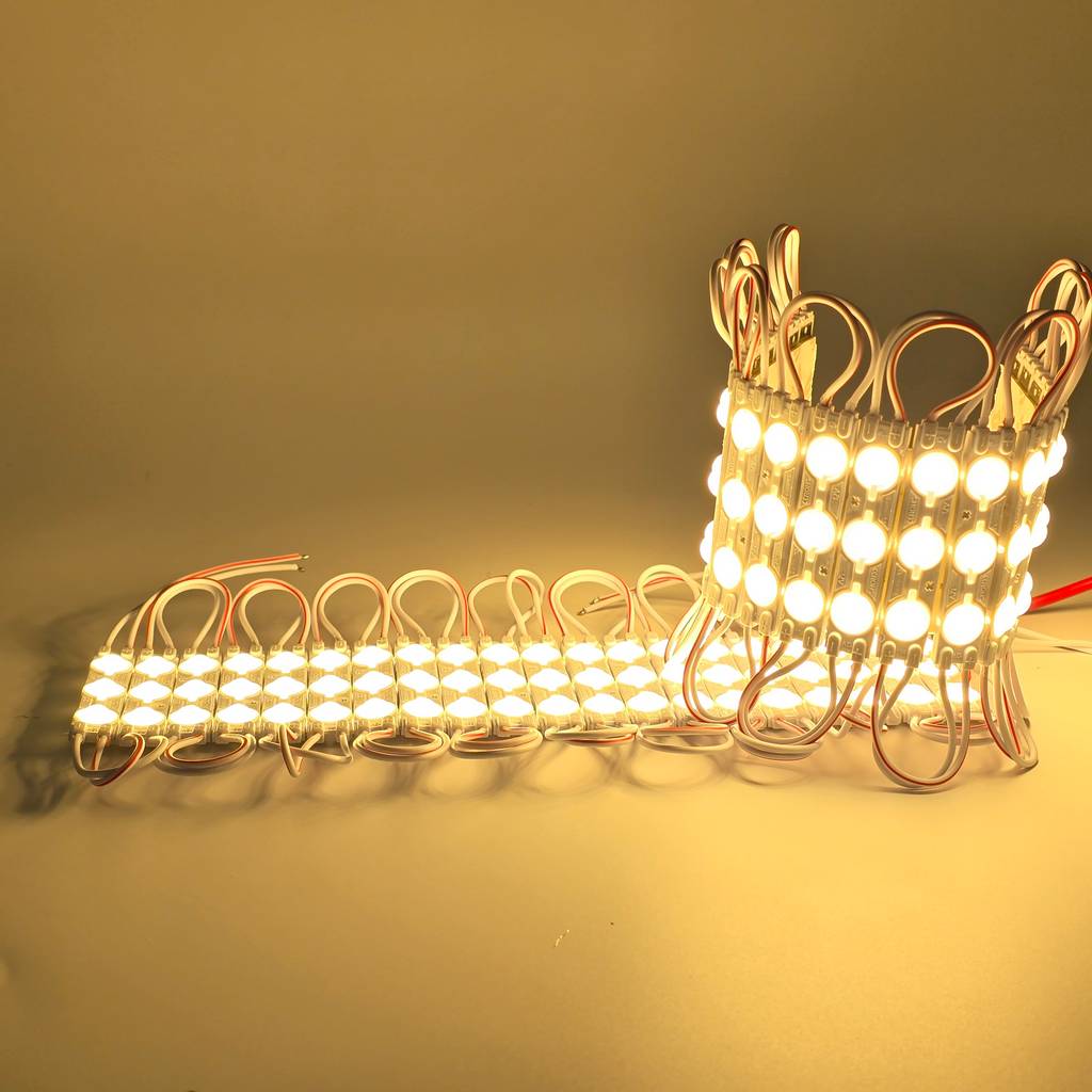 Kho Led hắt module 3 bóng 6011 vàng nắng