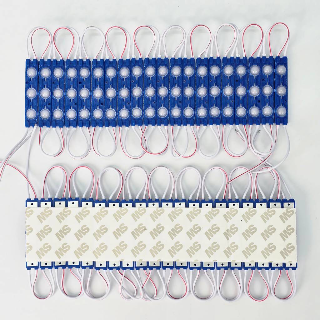 Led hắt module 3 bóng 6011 xanh dương