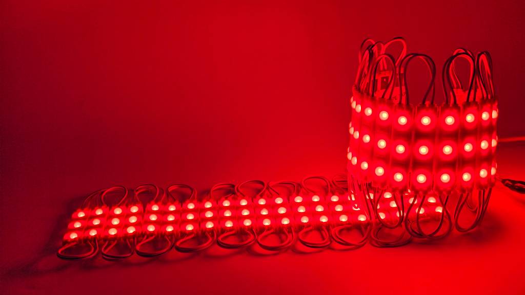 Led hắt module 3 bóng 6113 JIYI đỏ chính hãng