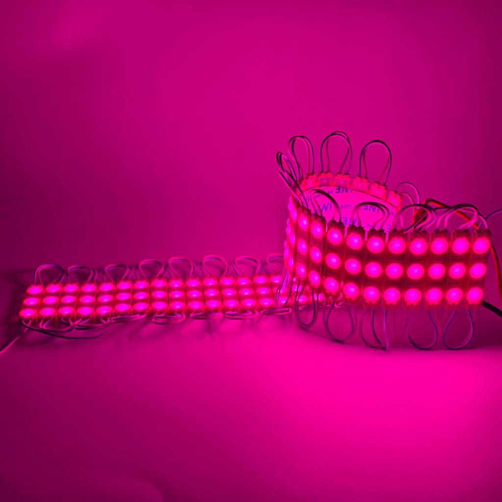 Led hắt module 3 bóng 6113 JIYI hồng giá sỉ