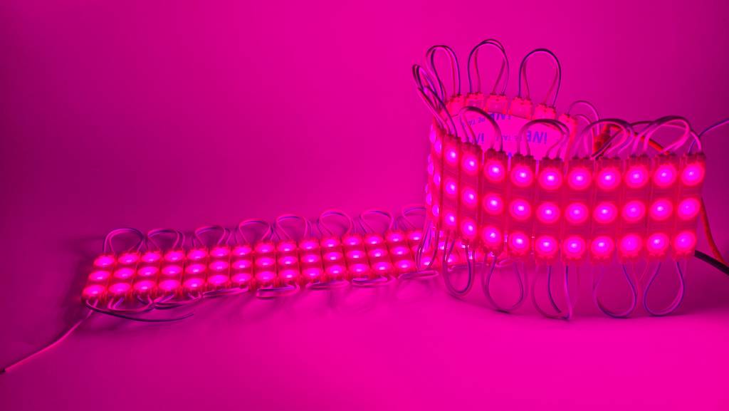 Tổng kho Led hắt module 3 bóng 6113 JIYI hồng